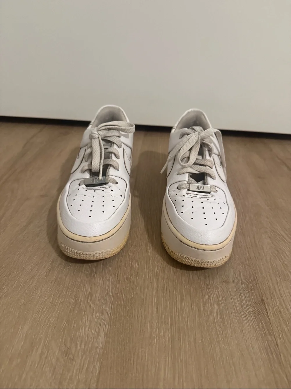 Nike White Air Force One Sage size 6.5